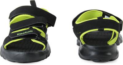 Reebok Men BLACK/GREEN Sports Sandals