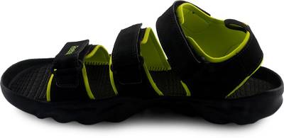 Reebok Men BLACK/GREEN Sports Sandals