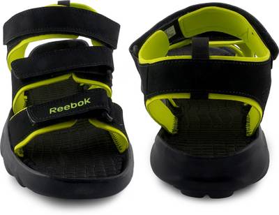 Reebok Men BLACK/GREEN Sports Sandals