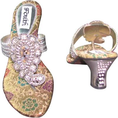 Faith Women Silver Heels