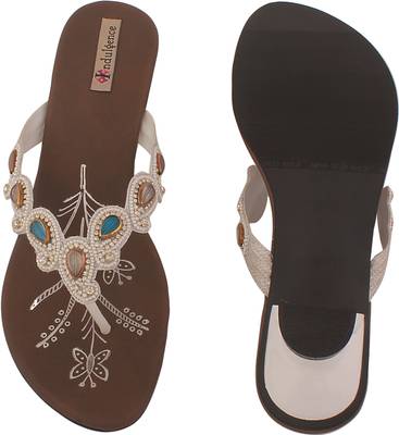 Indulgence Women White Heels