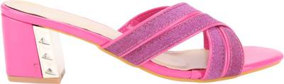 mgw Women pink Heels
