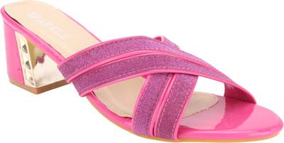 mgw Women pink Heels