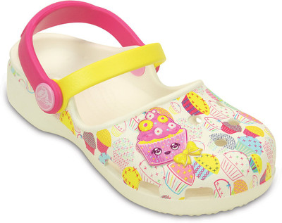 

Crocs Girls Clogs(White, Black