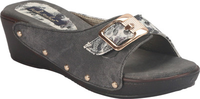 

Funku Fashion Women Black Wedges