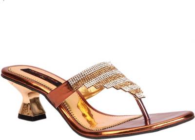Trilokani Women Copper Heels