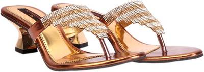 Trilokani Women Copper Heels