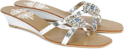 Catwalk Women Silver Wedges