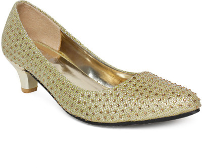 

Vendoz Women Golden Heels