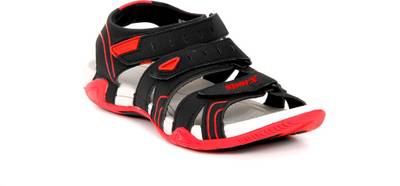 Sparx Men Black Sandals