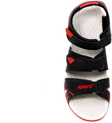 Sparx Men Black Sandals