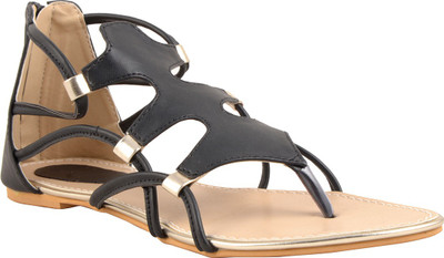 

Adorn Women Black Flats