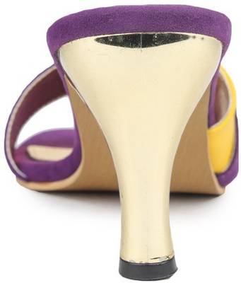 Fiorella Women Purple Heels