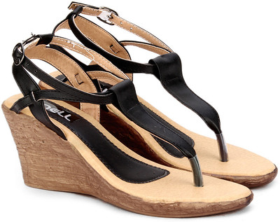 

Nell Women Black Wedges