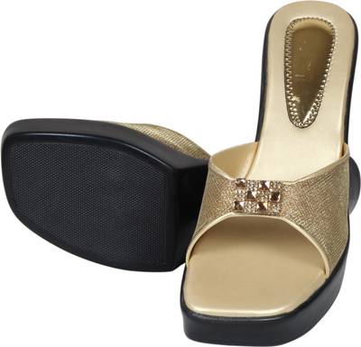 Lily Women Gold Heels