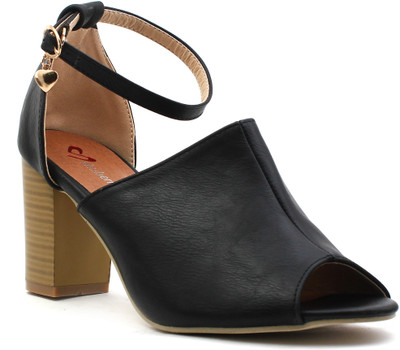 

Shuberry Women Black Heels