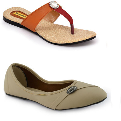 

Indirang Women Multicolor Flats