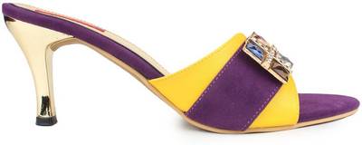 Fiorella Women Purple Heels