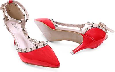 Koobelliss Women Red Heels