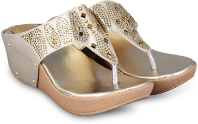 

Anand Archies Girls Wedges(Gold