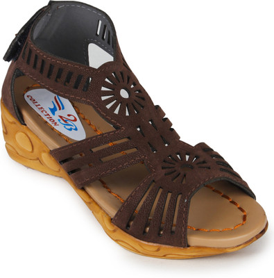 

2B Collection Girls Sports Sandals(Brown