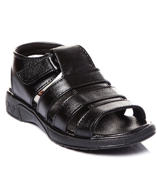 

Trilokani Boys Sports Sandals(Black