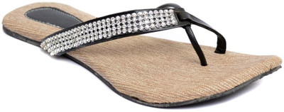 

Indirang Women Black Flats