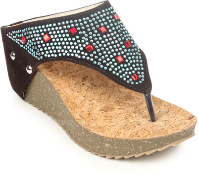 

Pede Milan Women Brown Wedges