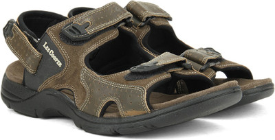 

Lee Cooper Men Olive Sports Sandals