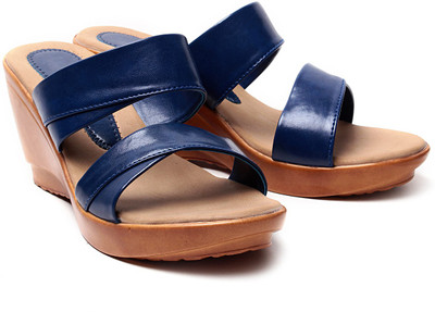 

Nell Women Blue Wedges