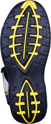 Khadim's Men Black Sandals