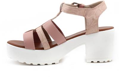 Shuberry Women Pink Heels