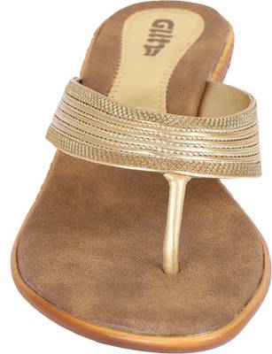 Glitz Women Gold Heels