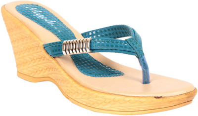 

Adorn Women Blue Wedges