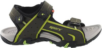 Sparx Men Olive Fl Green Sandals