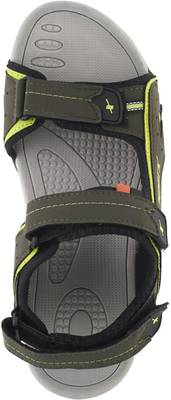 Sparx Men Olive Fl Green Sandals