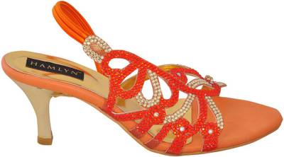 Hamlyn Women Orange Heels