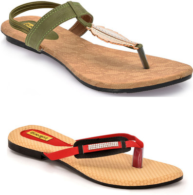 

Indirang Women Multicolor Flats