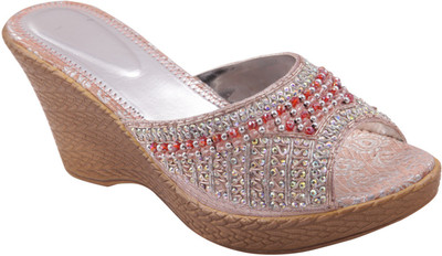

Adorn Women Silver And Brown Wedges