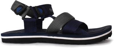 Adreno Men Navy Blue Sandals