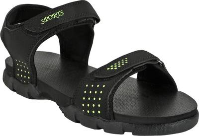 Kraasa Men Black::Green Sandals