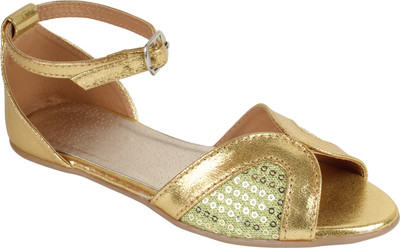 

Glitzy Galz Girls Flats(Gold