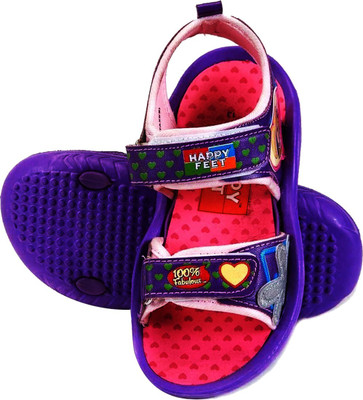 

Happy Feet Girls Sports Sandals(Purple