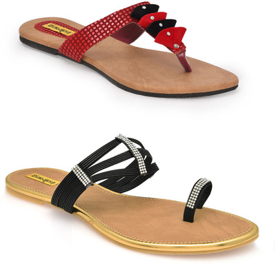 

Indirang Women Multicolor Flats