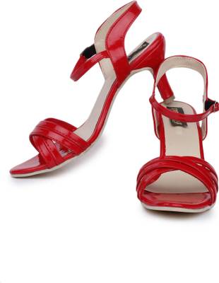 Sapatos Women ST-155-Red Heels