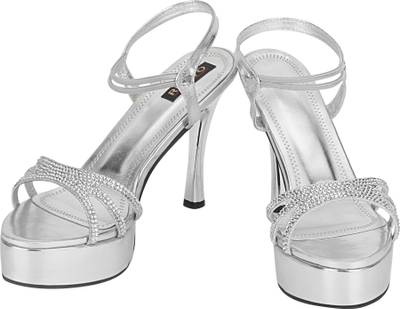 Rialto Women Silver Heels