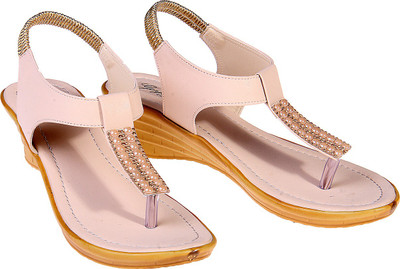 

Goyal Women Cream Wedges