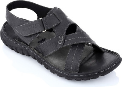 

Red Tape Men Black Sandals