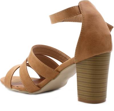 Shuberry Women Tan Heels