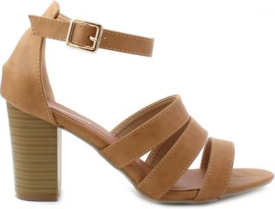 Shuberry Women Tan Heels